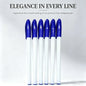 12/6pcs Blue Ballpoint Pen, 1.0mm Smooth Writing