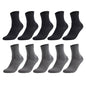 10 Pairs Men's Cotton Socks New Style Black Business Men Socks Soft Breathable Summer Winter for Male Socks Plus Size 38-47