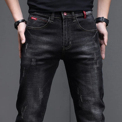 2026 Men's Slim Casual Street Classic Skinny Jeans Pencil Jeans Trendyy Stretch Style Comfortable Casual Fashion Versatile