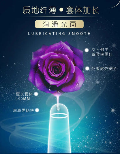 Female Condoms For Women More Comfortable Freedom Orgasm Lubricant Ultra Thin Condom Sterile Safe Sex Toys For Woman