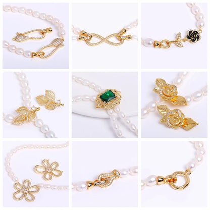 Jewelry Making Beads,18K Gold Plated Wave Thin Spacer Beads,Brass Round Thin Beads DIY Bracelet Necklace Making Accessories