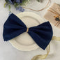 6pcs Cloth Napkins 30X45CM Orange Cotton Polyester Blend Kitchen Washable Dinner Reusable Napkins Wedding Party Table Decoration