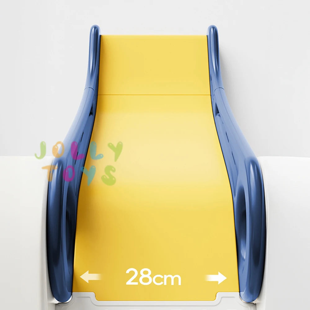 Foldable Kids Slide for Home Indoor Playground HDPE Plastic Foldable Multifunctional Slide for Toddlers School Garden