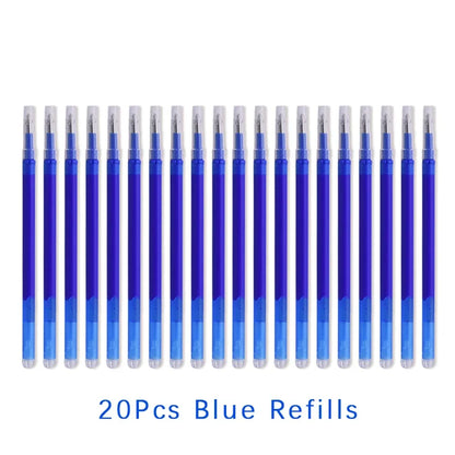 Pilot Erasable Gel Pen Magic Blue Black Red Ink 0.5mm Erasable Refill Rods Japanese Stationery Office School Writing Supplies