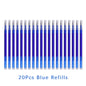 Pilot Erasable Gel Pen Magic Blue Black Red Ink 0.5mm Erasable Refill Rods Japanese Stationery Office School Writing Supplies