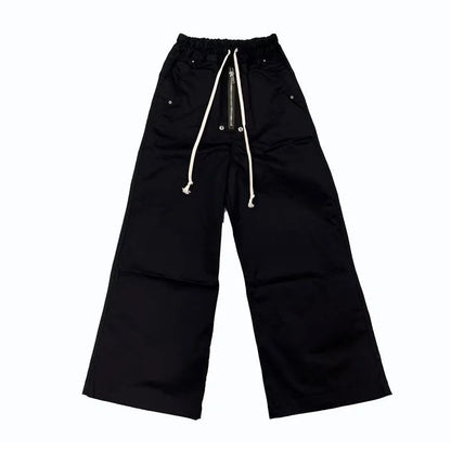Owen Seak Men Cargo Pants Casual Loose Gothic Men's Trousers Autumn High Street Black Long Pant Size XL