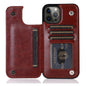 Leather Wallet Case for iPhone 15 14 13 12 11 Pro Max Mini Wallet Case XR X XS Max 8 7 6S 6 Plus SE 2022 2020 Card Holder Flip