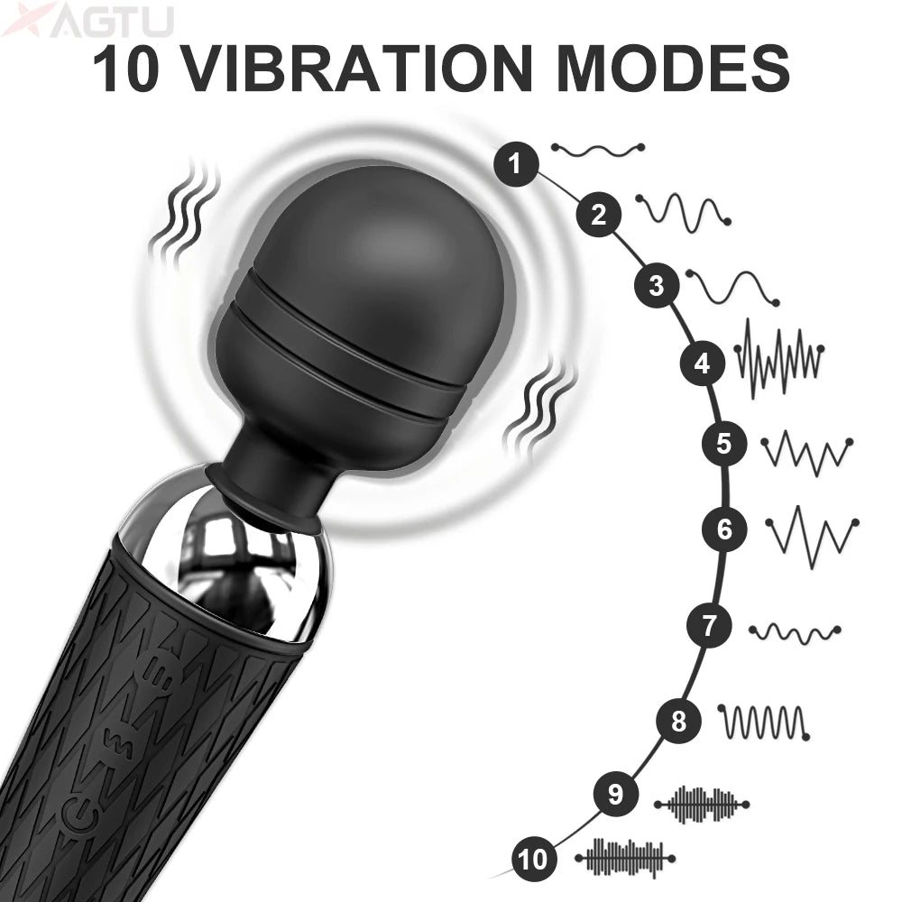 Powerful Ava Bar Vibrator Wand Dildos Sex Toys for Woman Dual Motor Clit G-Spot Clitoris Stimulator Vibrators Sex Toy for Couple