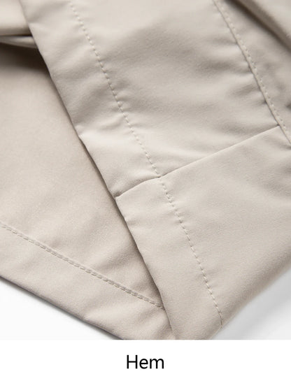 Men's Summer Cargo Shorts Multi-Pocket Drawstring Pants Casual Loose Fit Knee-Length Shorts for Outdoor & Streetwear