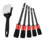 6Pcs Car Wash Care Detailing Brush Set For Cleaning Wheels Dashboards Vents And More Car Cleaning Brushes Car Accessories