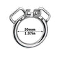 Stainless Steel Chastity Cage Device Penis Rings Bondage Belt Cock CB Lock BDSM Sex Toys for Man Gay Adult Products Accessories