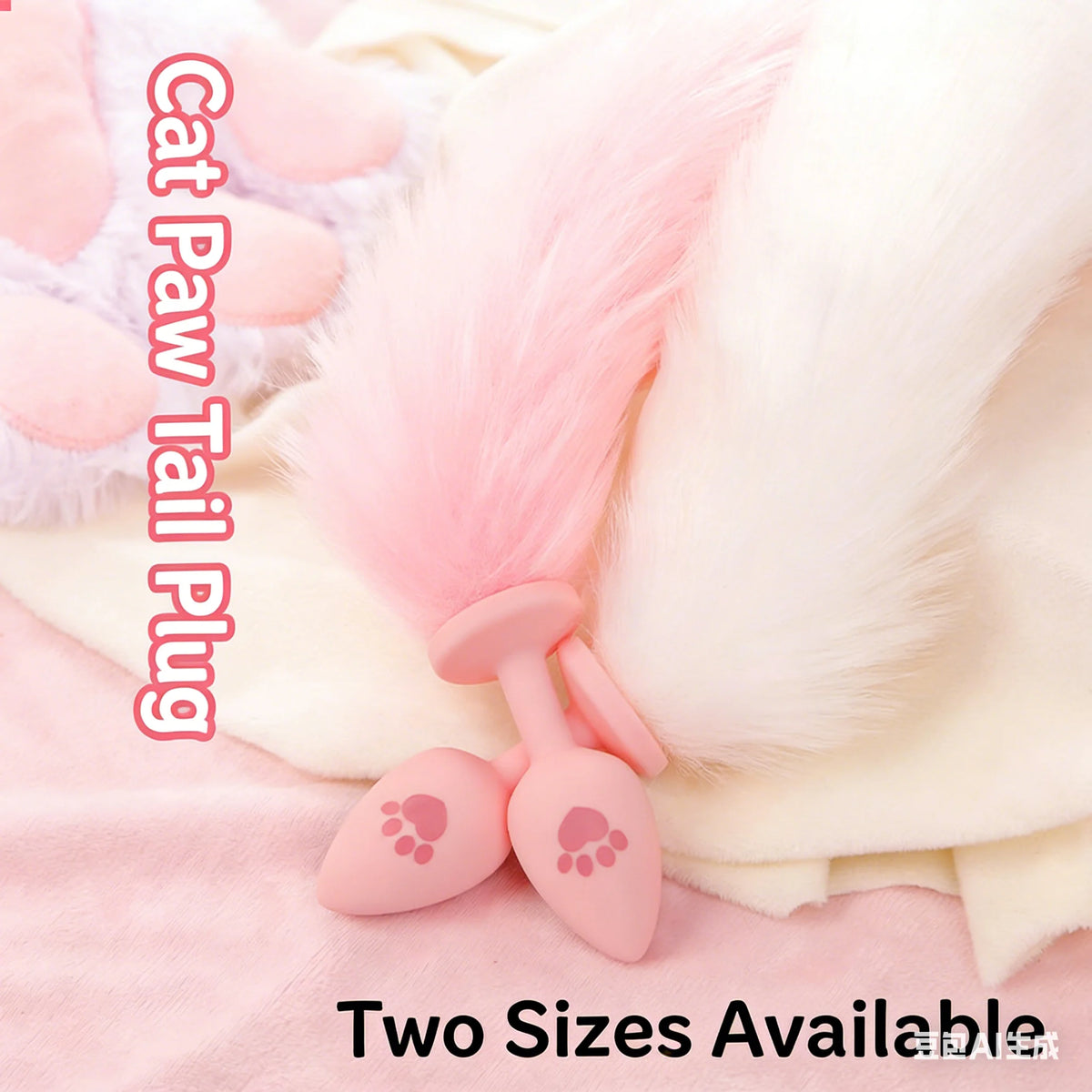 Cat Paw Anal Plug Adult Couple Games Butt Plug Erotic Product Penetration Anal Toy with Hairball Fox Tail Sex Toys for Men Women