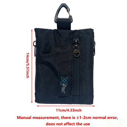 EDC 5-Pocket Multi Pouch X-PAC Wallet Small Keychain Coin Pouch  EDC Pocket Organizer Utility Pouch for Cards waterproof bag
