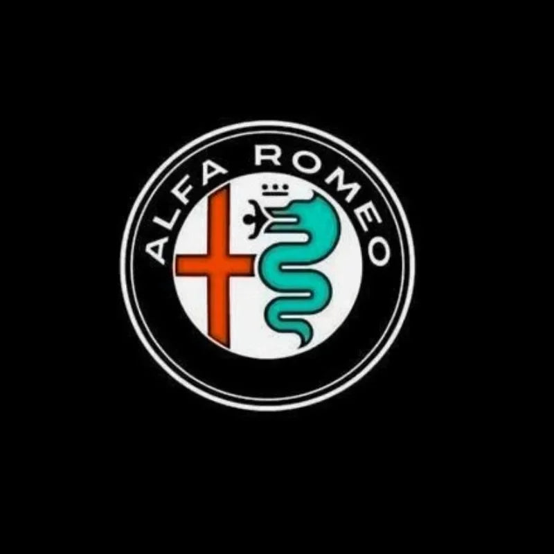 2X For Alfa Romeo Giulietta 940 2011 - 2022 2013 2015 2017 2018 2016 2019 Accessories LED Car Door Projector Logo Welcome Light
