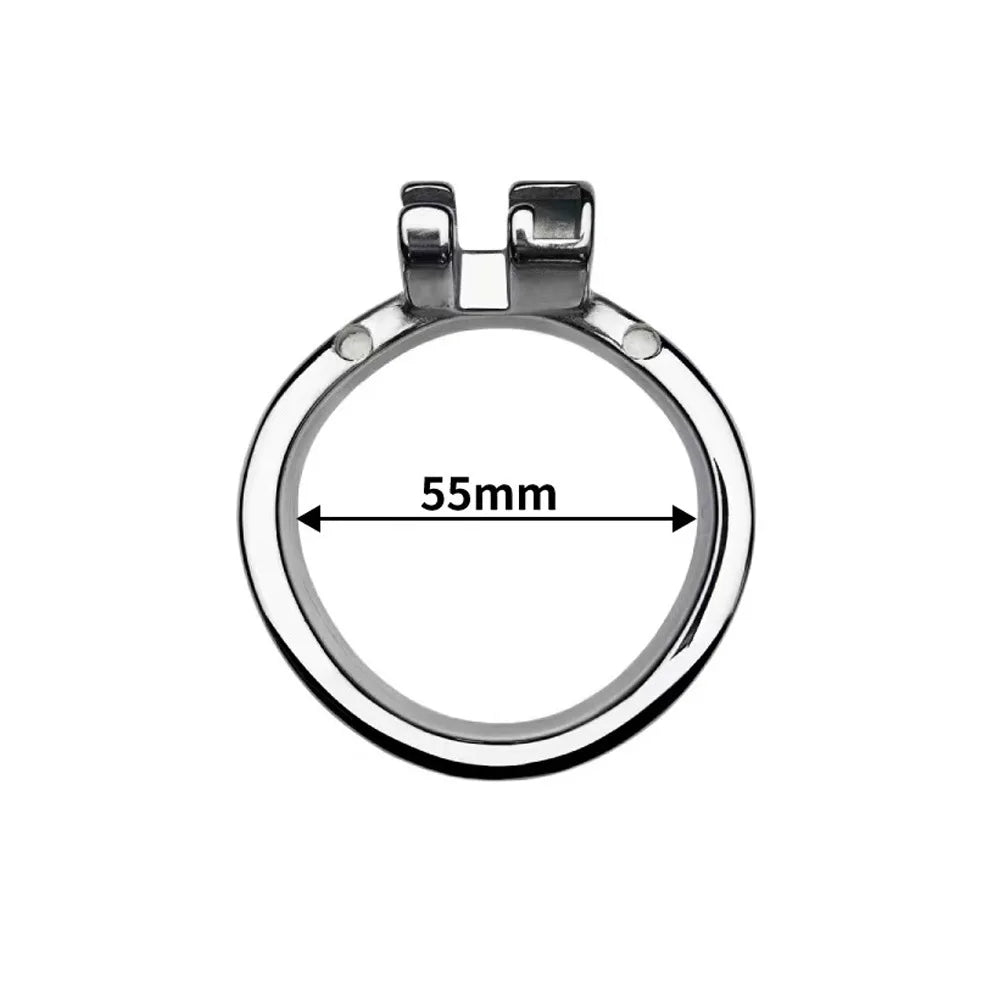 Stainless Steel Chastity Cage Device Penis Rings Bondage Belt Cock CB Lock BDSM Sex Toys for Man Gay Adult Products Accessories