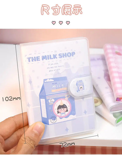 Kawaii Mini Portable Notebook Small Notepad For Daily Notes School Office Stationery Convenient To Carry Cute