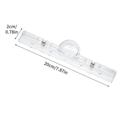 Transparent Clip Stationery Folder Paper Folder Blackboard Book Clip A4 White Board Magnetic Clip