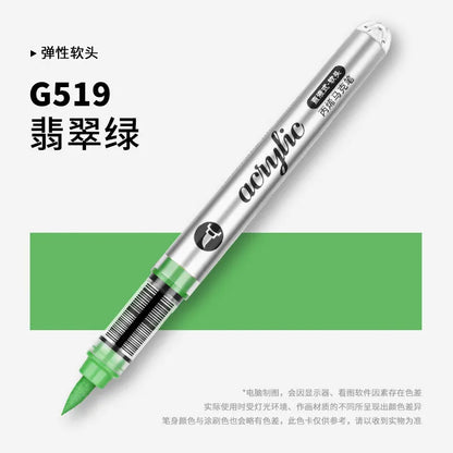 1 PC 120 Colors Acrylic Paint Marker Pens Professional Drawing Pens for Graffiti Manga School Aesthetic Stationery Art Supplies