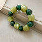 Acrylic Irregular Square Round Beaded Bracelet for Women European and American Simple Bracelet Korean Fashion Hand Accessories