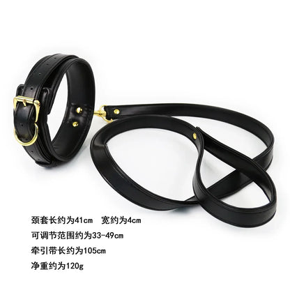 Professional BDSM Red Leather Harness Set Collar Handcuffs Restraint Kit for Women Slave Role Play Fetish Gear Adult Game Toy