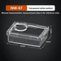 Reptile Lizards Geckos Feeding Bowls Anti Overturning Transparent Water Bowls Anti Escape