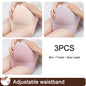 3PCS/set High Waist Intimate Clothes for Women Adjustable Waistband Pregnant Panties Cotton Maternal Panties Women's Underwear