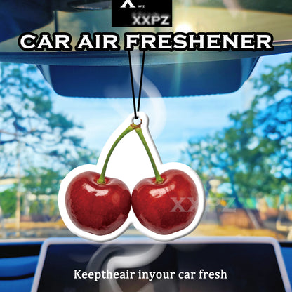 1/3pcs Cherry Car Air Freshener Auto Parts Car Hanging Fresh Fruit Design Sweet Cherry Aroma Gift for Friends