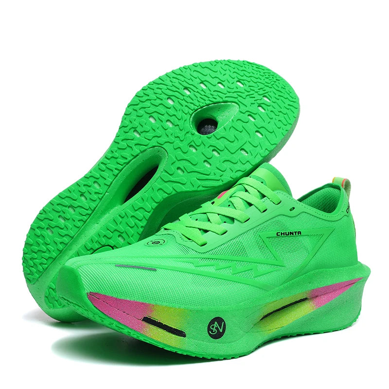 2026Running Shoes Carbon Plate Marathon Speciality Men Sports Breathable Lightweight Women's Comfortable Chunta Leisure Sneakers