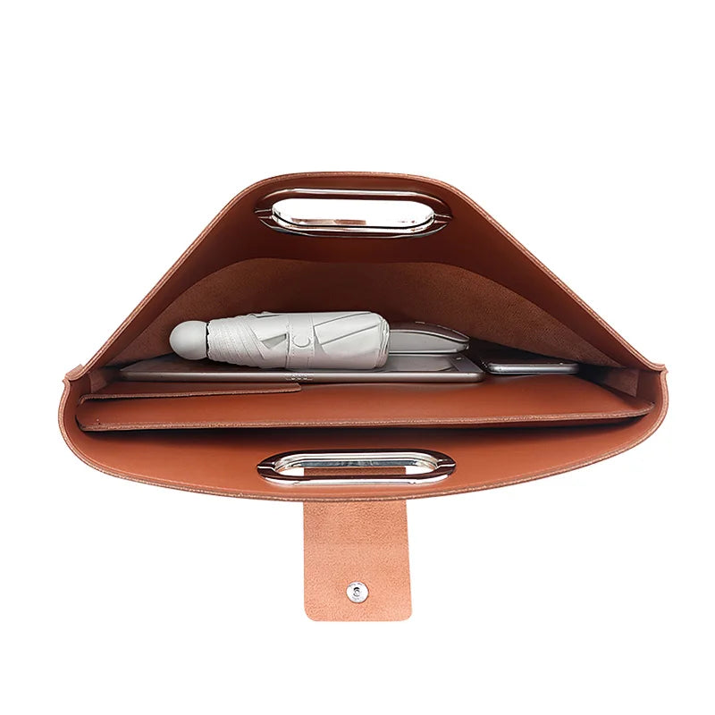 Laptop Bag Men Women Business Portable Computer Case Storage Purses Hand Document Bags Luxury Upscale Tote Waterproof Briefcase