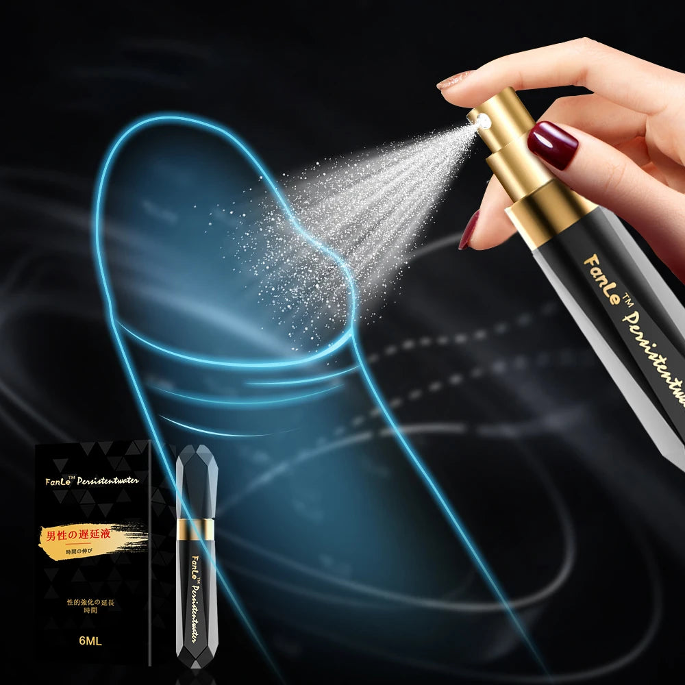 Delay Ejaculation Sex Spray for Men Non-Numbing Male External Use Prolong Penis Enlargment Anti Premature Ejaculation Topical