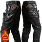 Winter Soft Shell Mens Tactical Set Outdoor Windproof Waterproof Warm Combat Suit Multi Pocket Thickened Camo Hunting Uniform
