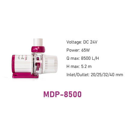 Jebao MDP Series WiFi Smart DC Water Return Pump with LCD Display Controller for Freshwater and Marine Aquarium Tank