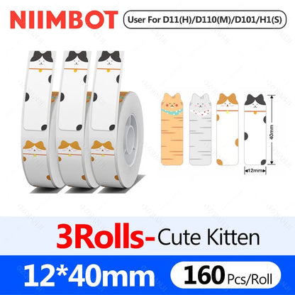 Niimbot D110 D11H 300dpi Bluetooth Label Printer Compact Wireless&Feature-Rich for Labeling Excellence Mobile Phone Durabiility