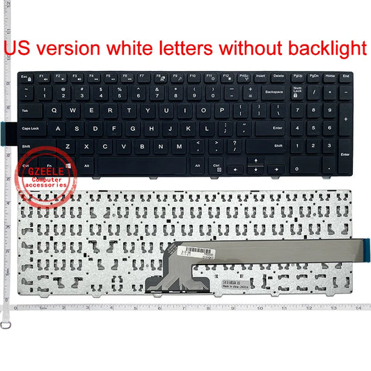 RU/US/UK/BR/SP For DELL Latitude 3550 3560 3570 3580 3588 15-3578 Vostro 15-3562 3546 3559 3565 3549 3558 laptop keyboard