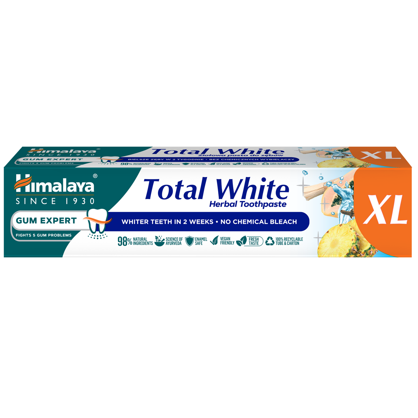 Himalaya Total White - Kräuterzahnpasta
