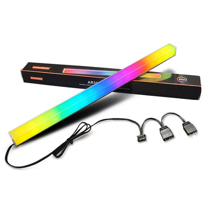 30cm Aluminum alloy RGB PC Case LED Strip Magnetic Computer Light Bar 5V/3PIN Small 4Pin ARGB Motherboard Light-Strip