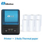 Milestone Portable Mini Wireless Thermal Printer Bluetooth Android Receipt Printing 58mm Office  Android Receipt Printer Epson p