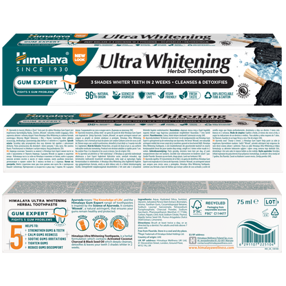 Himalaya Gum Expert Ultra Whitening Kräuterzahnpasta - 75 ml