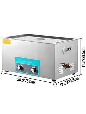 SucceBuy 3L 6L 10L 15L 22L 30L Electric Ultrasonic Cleaner Portable Washing Machine Lave-Dishes Ultrasound Home Office Appliance