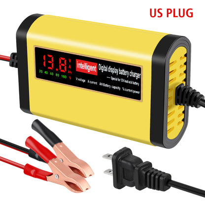 3 Stages Lead Acid AGM GEL Battery-chargers Car Battery Charger Car Accessories