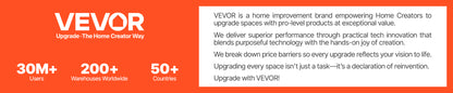 VEVOR 2000W/2.7HP Dog Blow Dryer Adjustable Speed Temperature Control with 4 Nozzles and Extendable Hose for Pet Hair Grooming