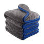 40X40Cm Car Wash Microfiber Towel 1200GSM Super Absorption Car Cleaning Drying Cloth Hemming Towels Detailing Care Rags