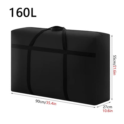 Extra Large Waterproof Moving Luggage Bags Laundry Shopping Bag Foldable Luggage Travel Bag Large Capacity Quilt Organizer