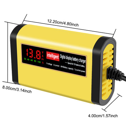 3 Stages Lead Acid AGM GEL Battery-chargers Car Battery Charger Car Accessories