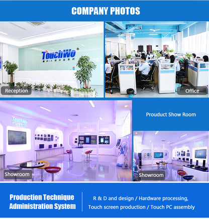 TouchWo 21.5 23.8 27 Inch Touch Screen Monitor Pc Touchscreen Monitor Industrial Android Window 10 All In One Pc For Commercial