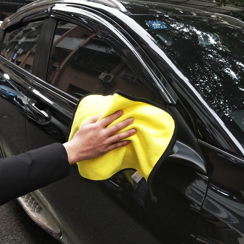 Cars Wash Microfiber Towel 30X30Cm Car Cleaning Drying Cloth Hemming Cars Care Cloth Detailing Car Wash Towel Auto Detailing