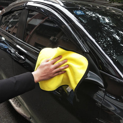 Cars Wash Microfiber Towel 30X30Cm Car Cleaning Drying Cloth Hemming Cars Care Cloth Detailing Car Wash Towel Auto Detailing