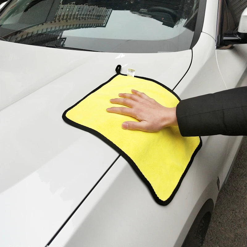 Cars Wash Microfiber Towel 30X30Cm Car Cleaning Drying Cloth Hemming Cars Care Cloth Detailing Car Wash Towel Auto Detailing