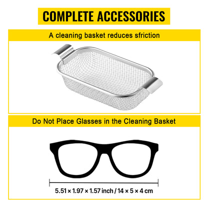 SucceBuy 800ml Ultrasonic Cleaner Portable Cleaning Washing Machine 35W Mini Lave-Dishes Ultrasound Bath Sonic Home Appliance