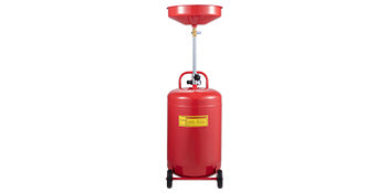 SucceBuy 20 Gallon Waste Oil Drain Tank Air Operated Drainer with Pressure Regulating Valve for Fluid Fuel Transfer Drainage